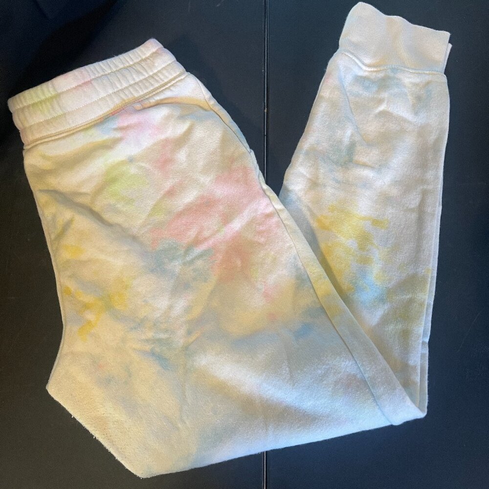 Old Navy Girls Sweatpants Joggers Sz 14/16 Spring Tie Dye (151)